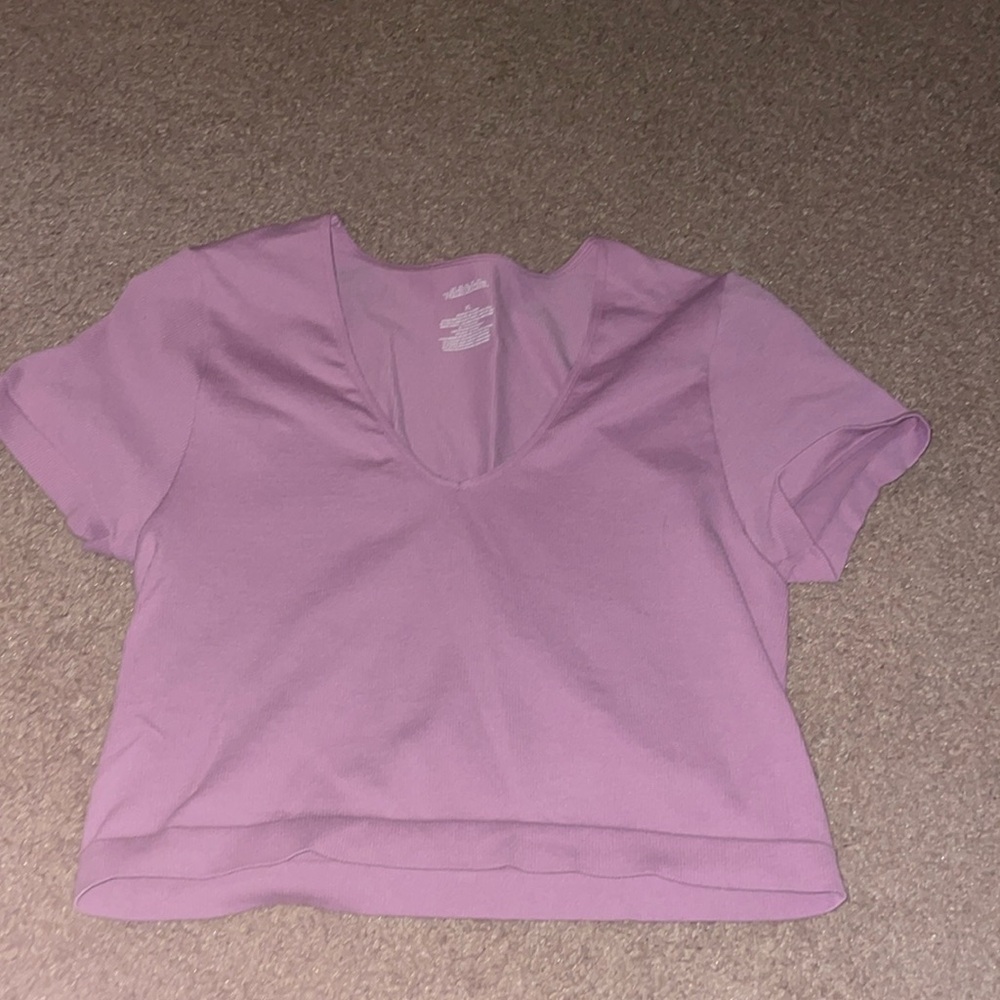 Pink crop top